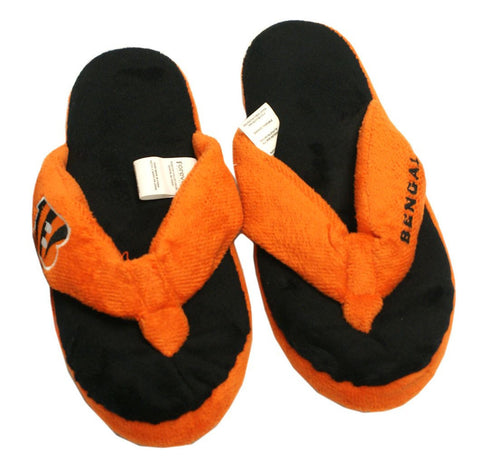 Cincinnati Bengals Slipper - Women Thong Flip Flop - (1 Pair) - L