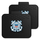 U.S. Coast Guard Back Seat Car Utility Mats - 2 Piece Set