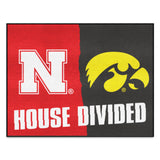 House Divided - Nebraska / Iowa Rug 34 in. x 42.5 in.