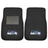 Seattle Seahawks Embroidered Car Mat Set - 2 Pieces