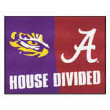 House Divided - LSU / Alabama Rug 34 in. x 42.5 in.
