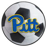 Pitt Panthers Soccer Ball Rug - 27in. Diameter