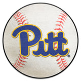 Pitt Panthers Baseball Rug - 27in. Diameter