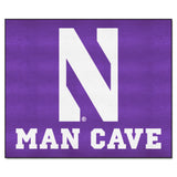 Northwestern Wildcats Man Cave Tailgater Rug - 5ft. x 6ft.