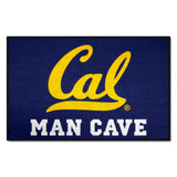 Cal Golden Bears Man Cave Starter Mat Accent Rug - 19in. x 30in.