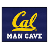 Cal Golden Bears Man Cave All-Star Rug - 34 in. x 42.5 in.