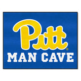 Pitt Panthers Man Cave All-Star Rug - 34 in. x 42.5 in.
