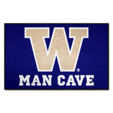 Washington Huskies Man Cave Starter Mat Accent Rug - 19in. x 30in.
