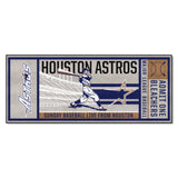 Houston Astros Ticket Runner Rug - 30in. x 72in.1995