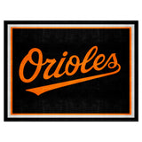 Baltimore Orioles 8ft. x 10 ft. Plush Area Rug "Orioles" Logo