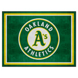 Oakland Athletics 8ft. x 10 ft. Plush Area Rug