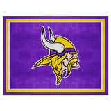 Minnesota Vikings 8ft. x 10 ft. Plush Area Rug
