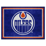Edmonton Oilers Oilers 8ft. x 10 ft. Plush Area Rug