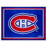 Montreal Canadiens 8ft. x 10 ft. Plush Area Rug