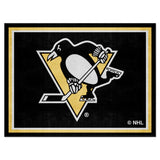 Pittsburgh Penguins 8ft. x 10 ft. Plush Area Rug