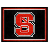 NC State Wolfpack 8ft. x 10 ft. Plush Area Rug, NSC Logo