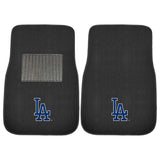 Los Angeles Dodgers Embroidered Car Mat Set - 2 Pieces