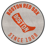 Boston Red Sox Roundel Rug - 27in. Diameter 1908 Retro Logo