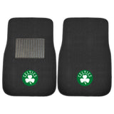Boston Celtics Embroidered Car Mat Set - 2 Pieces