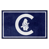 Chicago Cubs 4ft. x 6ft. Plush Area Rug1911