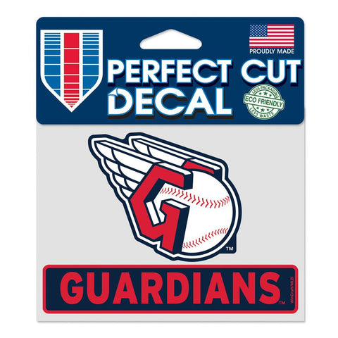 Cleveland Guardians Decal 4.5x5.75 Perfect Cut Color