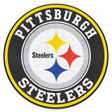 Pittsburgh Steelers Roundel Rug - 27in. Diameter