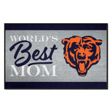 Chicago Bears World's Best Mom Starter Mat Accent Rug - 19in. x 30in.