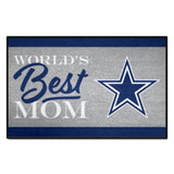 Dallas Cowboys World's Best Mom Starter Mat Accent Rug - 19in. x 30in.
