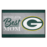 Green Bay Packers World's Best Mom Starter Mat Accent Rug - 19in. x 30in.