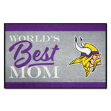 Minnesota Vikings World's Best Mom Starter Mat Accent Rug - 19in. x 30in.