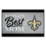New Orleans Saints World's Best Mom Starter Mat Accent Rug - 19in. x 30in.