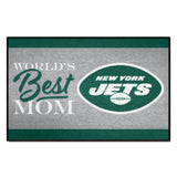 New York Jets World's Best Mom Starter Mat Accent Rug - 19in. x 30in.
