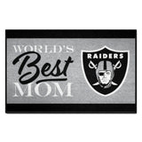 Las Vegas Raiders World's Best Mom Starter Mat Accent Rug - 19in. x 30in.