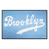 Brooklyn Dodgers Starter Mat Accent Rug - 19in. x 30in. 1944 Retro Logo
