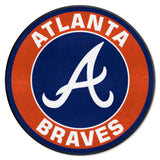 Atlanta Braves Roundel Rug - 27in. Diameter