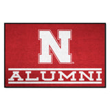 Nebraska Cornhuskers Starter Mat Accent Rug - 19in. x 30in. Alumni Starter Mat