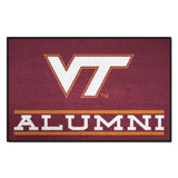Virginia Tech Hokies Starter Mat Accent Rug - 19in. x 30in. Alumni Starter Mat