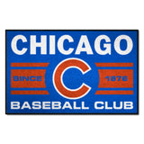 Chicago Cubs Starter Mat Accent Rug - 19in. x 30in., Uniform Design