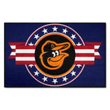 Baltimore Orioles Starter Mat Accent Rug - 19in. x 30in. Patriotic Starter Mat