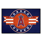Los Angeles Angels Starter Mat Accent Rug - 19in. x 30in. Patriotic Starter Mat