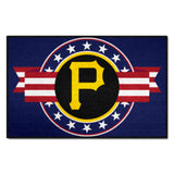 Pittsburgh Pirates Starter Mat Accent Rug - 19in. x 30in. Patriotic Starter Mat
