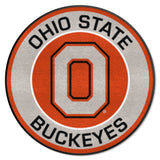 Ohio State Buckeyes Roundel Rug - 27in. Diameter