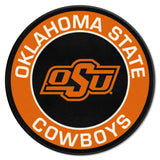 Oklahoma State Cowboys Roundel Rug - 27in. Diameter