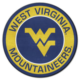 West Virginia Mountaineers Roundel Rug - 27in. Diameter