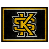 Kennesaw State Owls 8ft. x 10 ft. Plush Area Rug