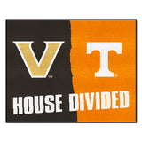 House Divided - Vanderbilt / Tennessee Rug 34 in. x 42.5 in.