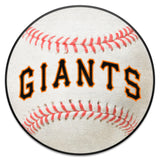 New York Giants Baseball Rug - 27in. Diameter