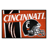 Cincinnati Bearcats Starter Mat Accent Rug - 19in. x 30in., Unifrom Design