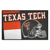 Texas Tech Red Raiders Starter Mat Accent Rug - 19in. x 30in., Unifrom Design