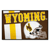 Wyoming Cowboys Starter Mat Accent Rug - 19in. x 30in., Unifrom Design